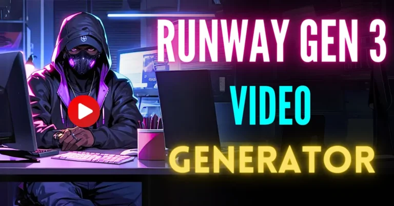 Runway gen video generator