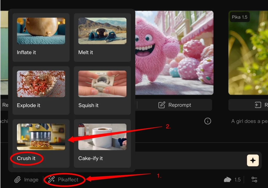 pika crush it